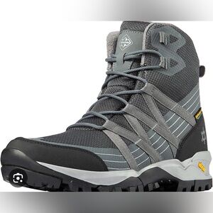 Wantdo Men's Gray waterproof and insulated Boots